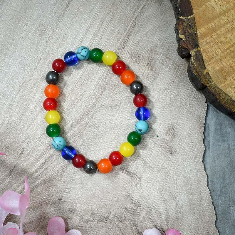 Polychromic Chakra Bracelet