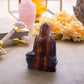 Fluorite Natural Crystal Buddha Statue