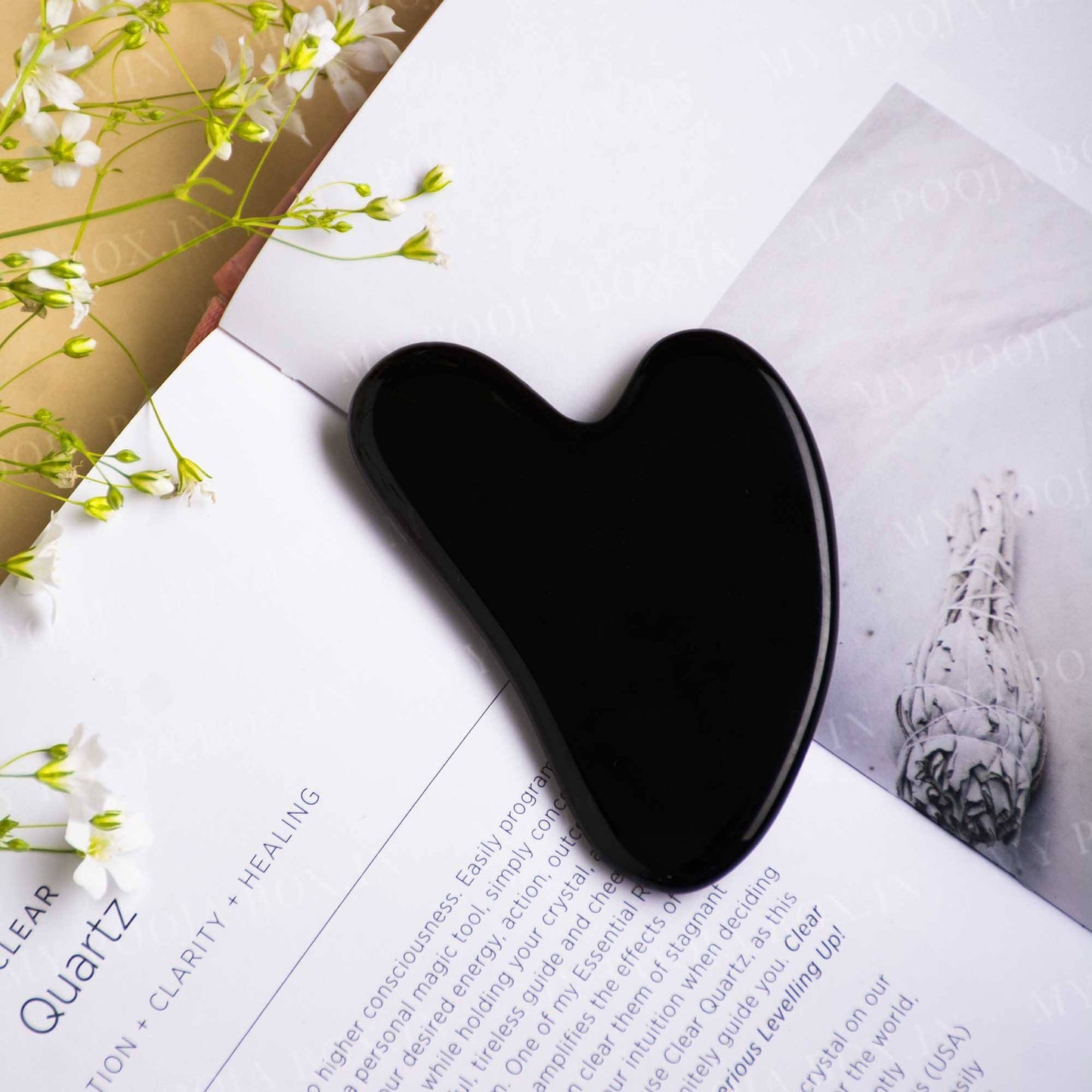 Black Obsidian Guasha