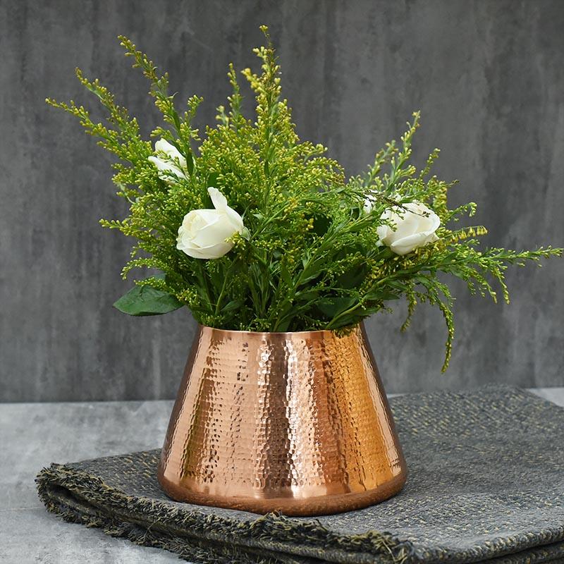 Russet Copper Vase