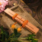 Handcrafted Vintage Palm Wood Hanuman Chalisa Scroll