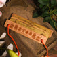 Vintage Handcrafted Palm Leaf Shri Ashta Laxmi Stotram Scroll