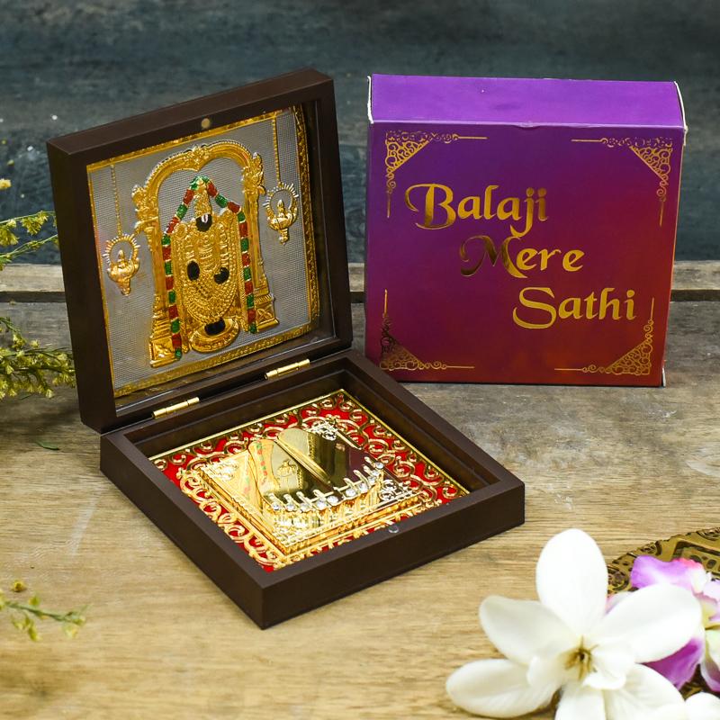 Petite Tirupati Balaji Pooja Peti