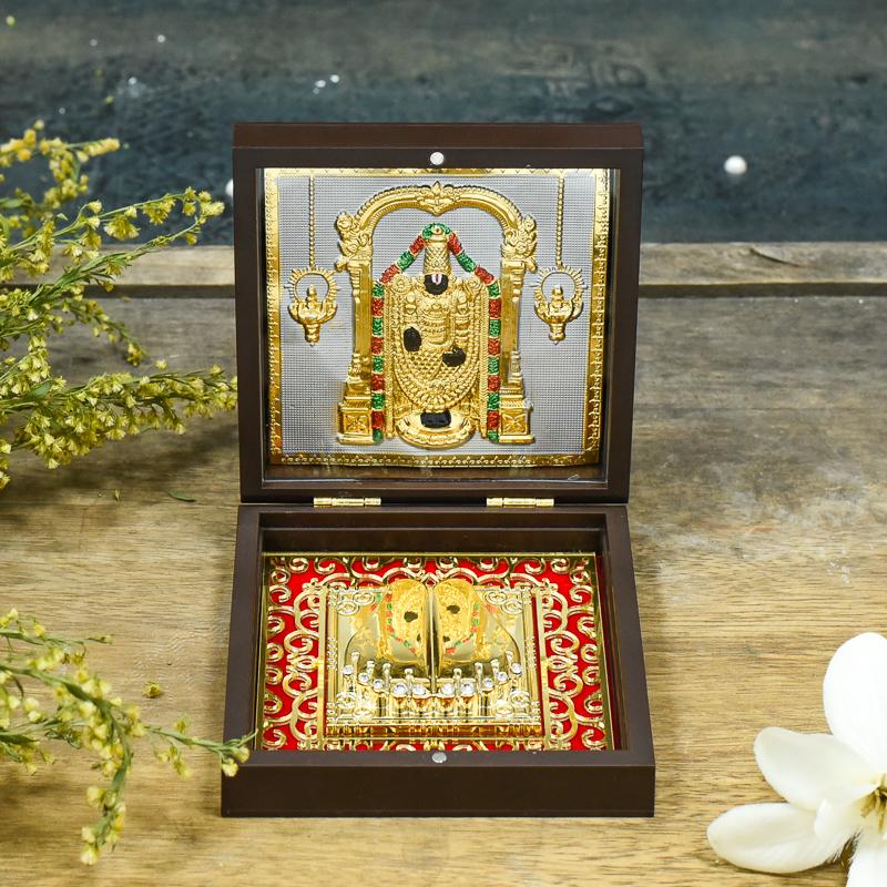 Petite Tirupati Balaji Pooja Peti