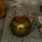 Golden Iron T-light Holder