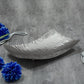 Silver Grey Rectangulater Platter