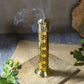 Stylish Flower Pattern Brass Incense Holder