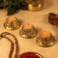 Clay Candle Set