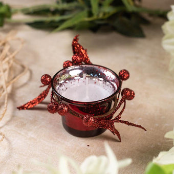 Floral Decorative Candle