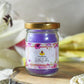 Lovely Lavender Glass Jar Scented Candle
