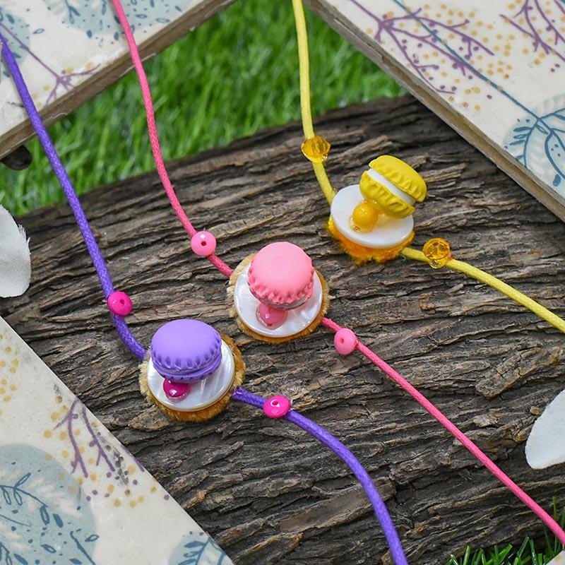 Macaron Kids Rakhi (Set of 3)