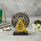 Miniature Yellow Stoned Ganesha Idol