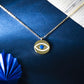 Evil Eye Pendant Necklace for Wealth