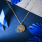 5 Chakra and Evil Eye Pendant Necklace for Healing Power