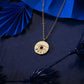 Evil Eye Pendant Necklace for Courage & Strength