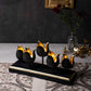 Classic Black Lotus T-light Holder