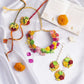 Elegant Multicolor Floral Jewellery