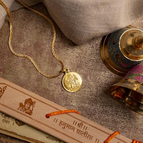 Sri Panchmukhi Hanuman Kavach Pendant