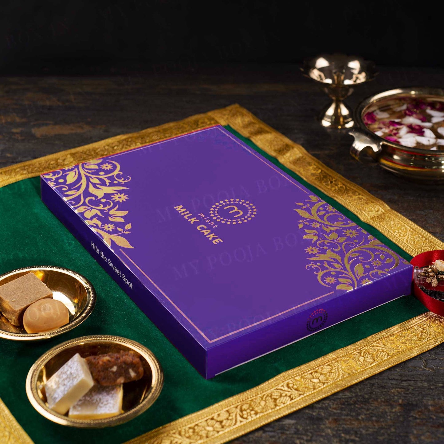 Chocolate Burfi Mithai Gift Box