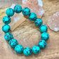 Turquoise/ Firoza Gemstone Protection 15 Bead Band/Bracelet