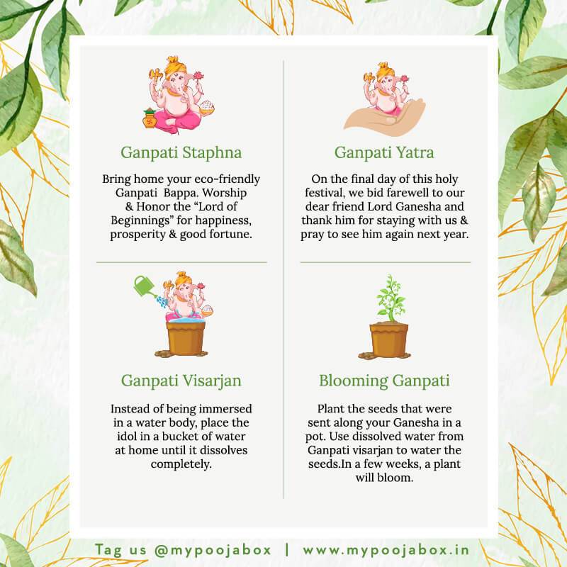 8INCH Pramoda Eco-Friendly Ganpati | Plant-A-Ganesha