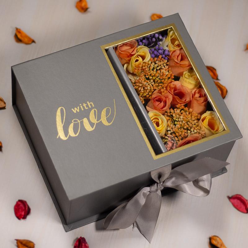 My Belle Flora Gift Box With  Scented Candles