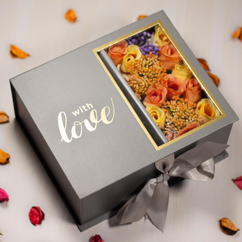 My Belle Flora Gift Box With  Scented Candles
