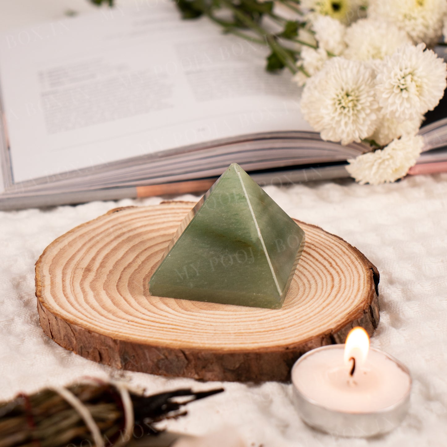 Green Aventurine Pyramid