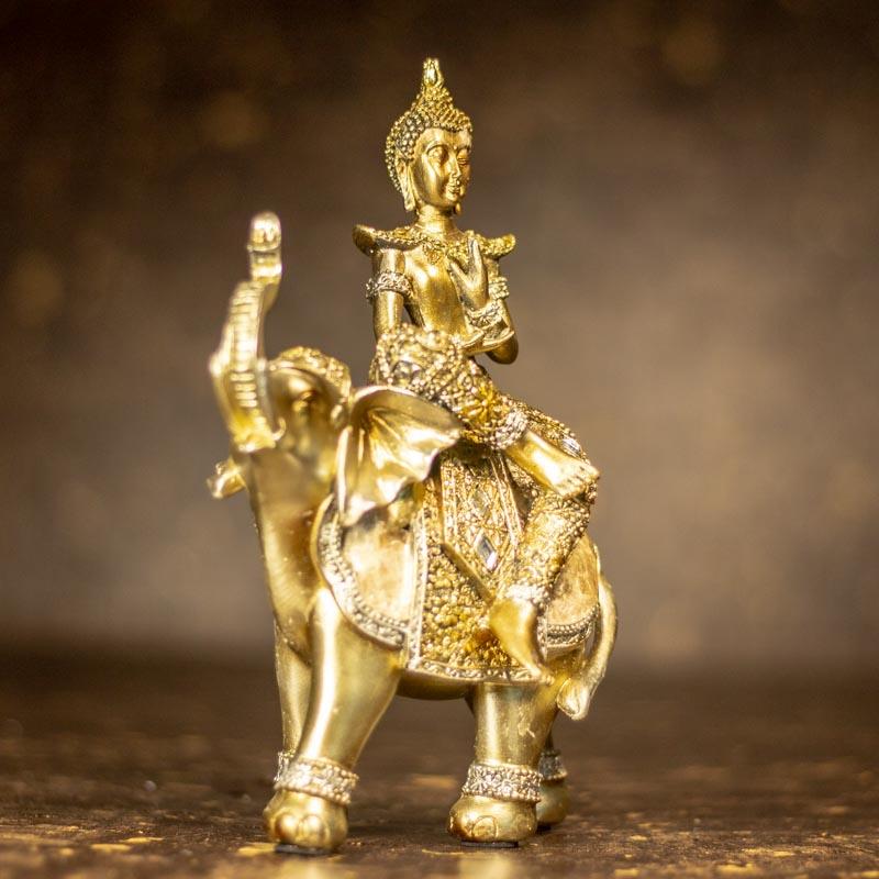 Exquisite Buddha On Elephant