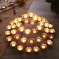 Eye Catching Rangoli Diya/Tealight Stand