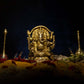 Antique Brass Panchmukhi Ganesha