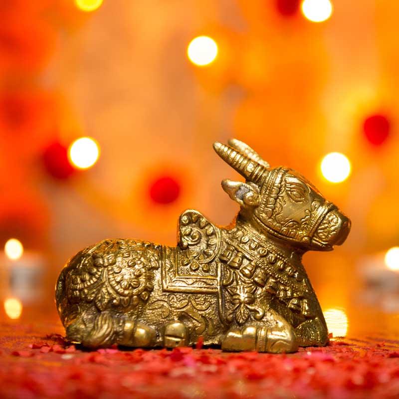 Embossed Nandi
