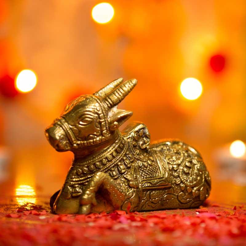 Embossed Nandi