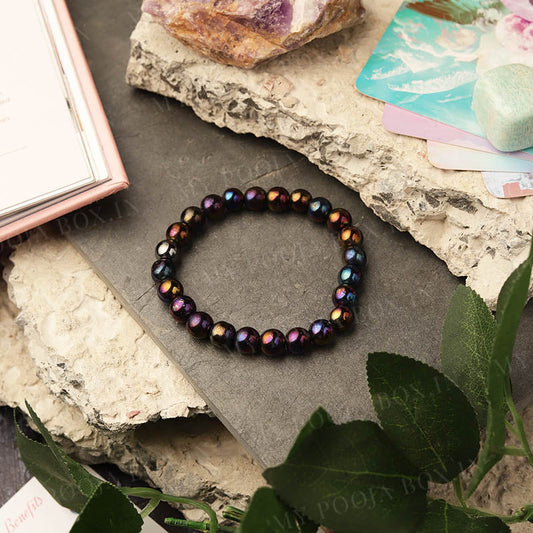 Titanium Aura Quartz Bracelet