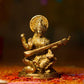 Handcrafted Mata Saraswati Brass Idol