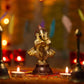 Brass Set of Six Musical Ganesha Idols
