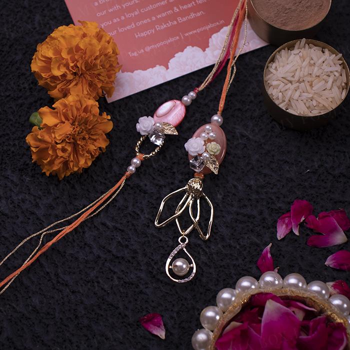 Dazzling Bhaiya Bhabhi Rakhi