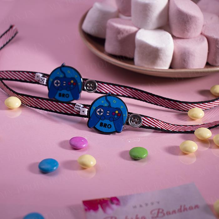 Gamer Rakhi Buy Gamer Bro Quirky Rakhi Online in India - Mypoojabox.in