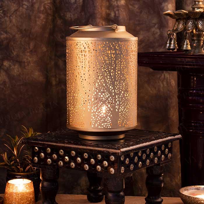 Antique Golden Rumi Lantern
