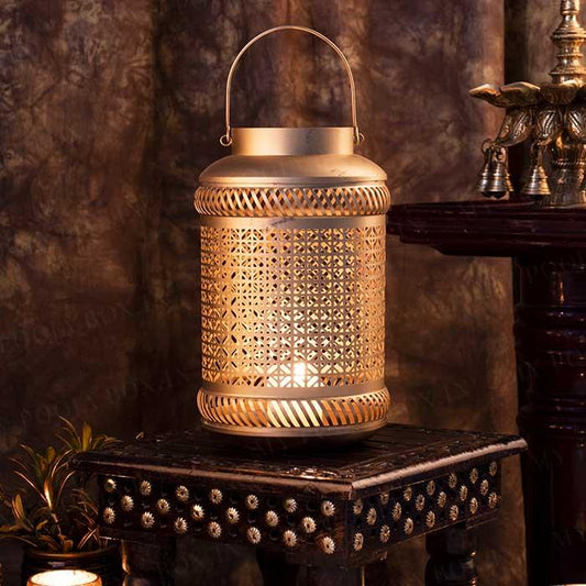 Golden Apsara Hanging Lantern