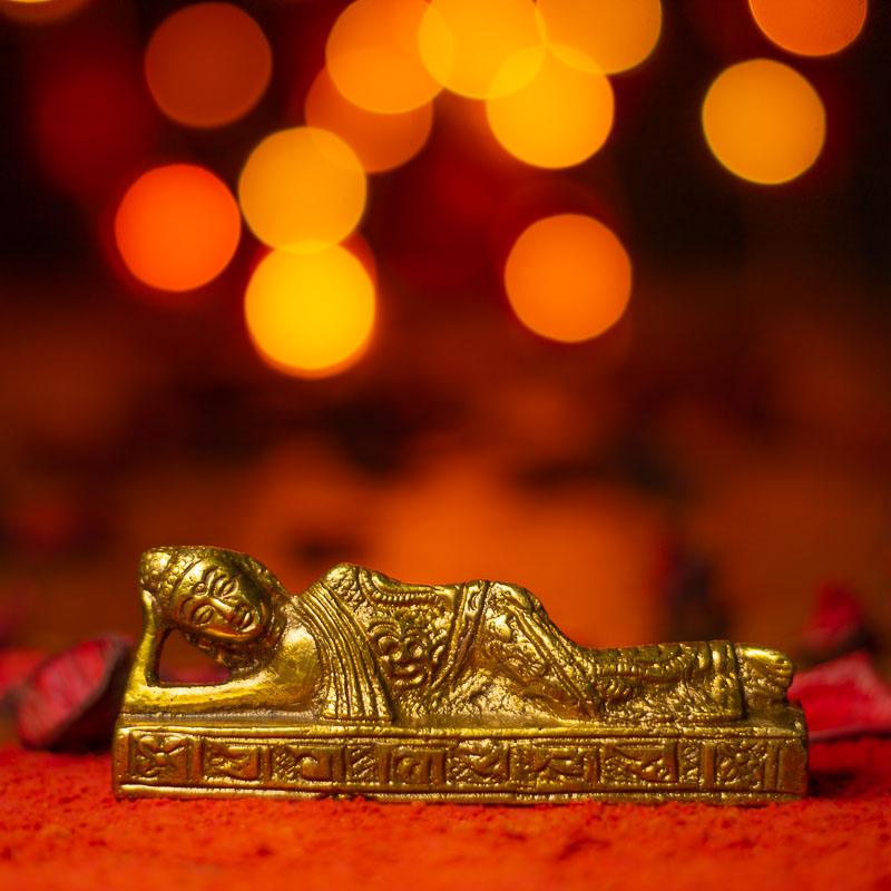 Antique Sleeping Buddha Idol