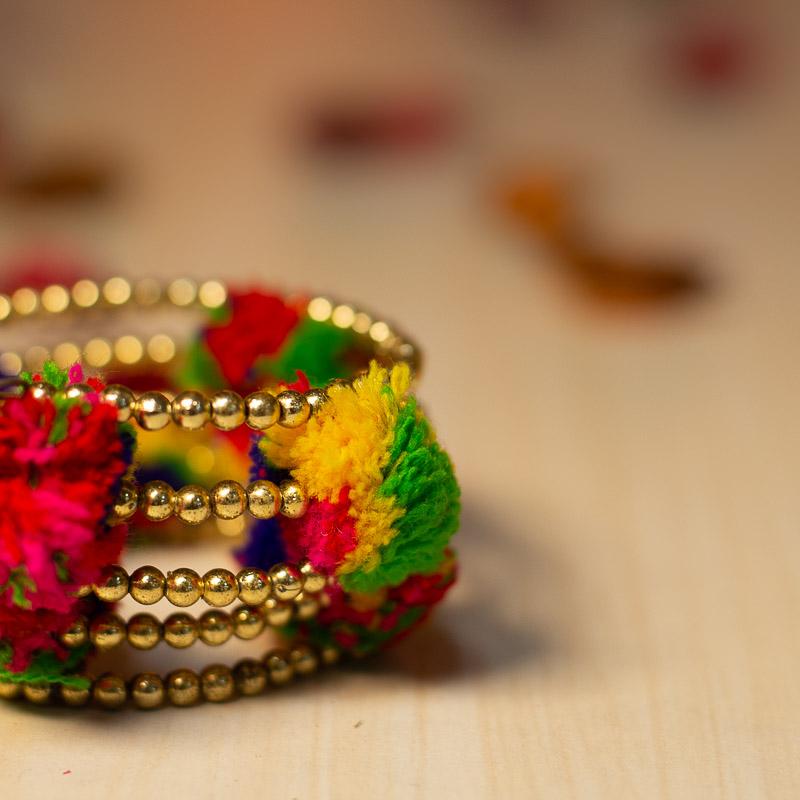 Colourful Statement Bangles