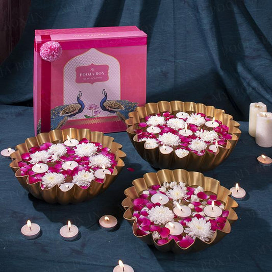 Ethereal Floral Urli Gifting Box