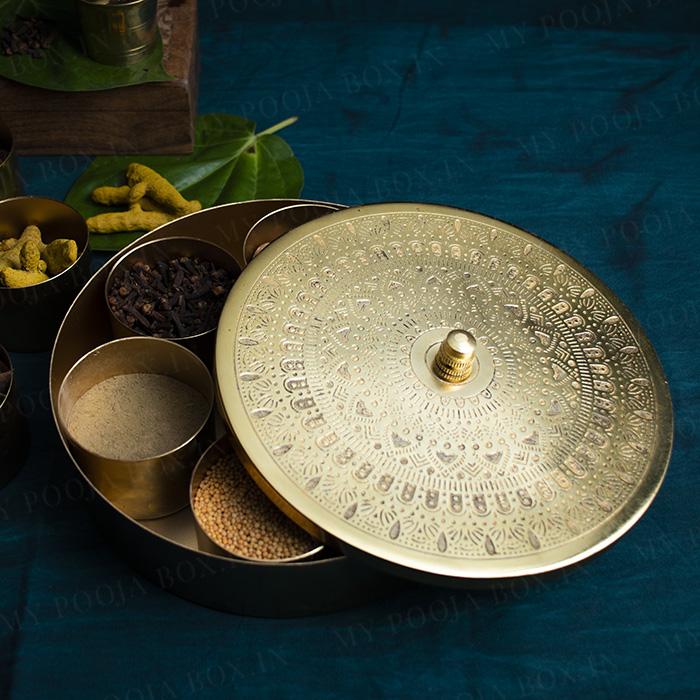 Elegant Traditional Pooja Samagridaan