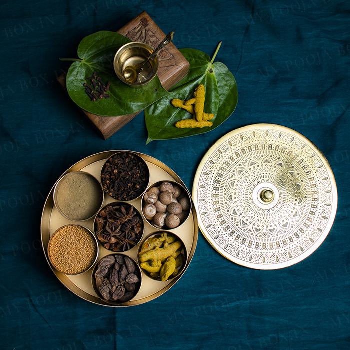 Elegant Traditional Pooja Samagridaan