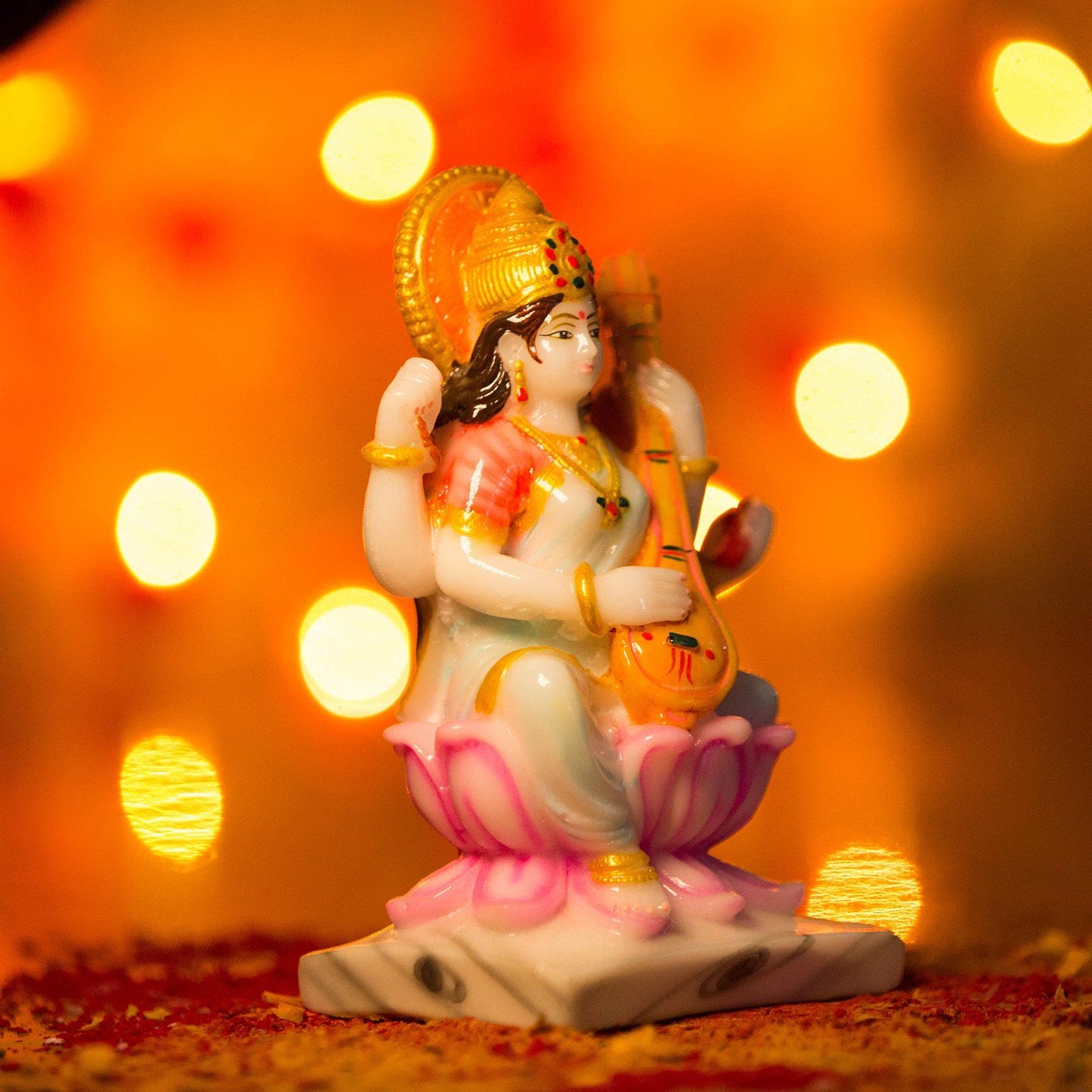 Divine Goddess Saraswati Idol