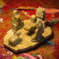 Handcrafted Marble Shiv Family Figurine