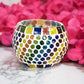Gorgeous Handcrafted Colorful Mosaic T-light Holder