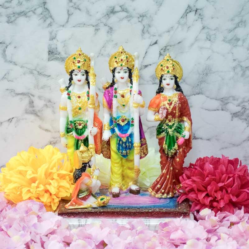 Blissful Ram Darbar Statue for Home Decor