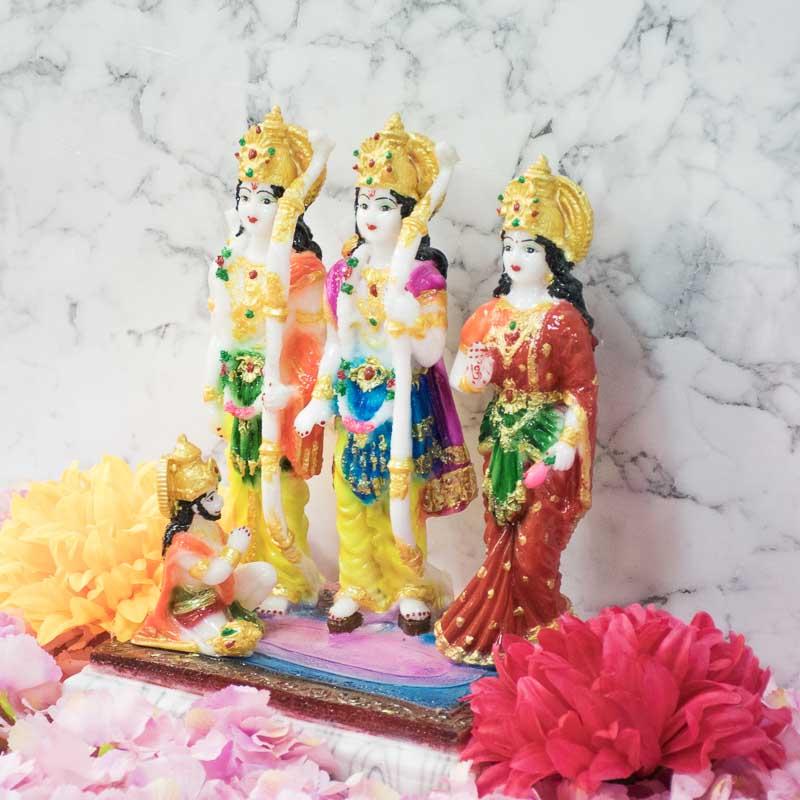 Blissful Ram Darbar Statue for Home Decor